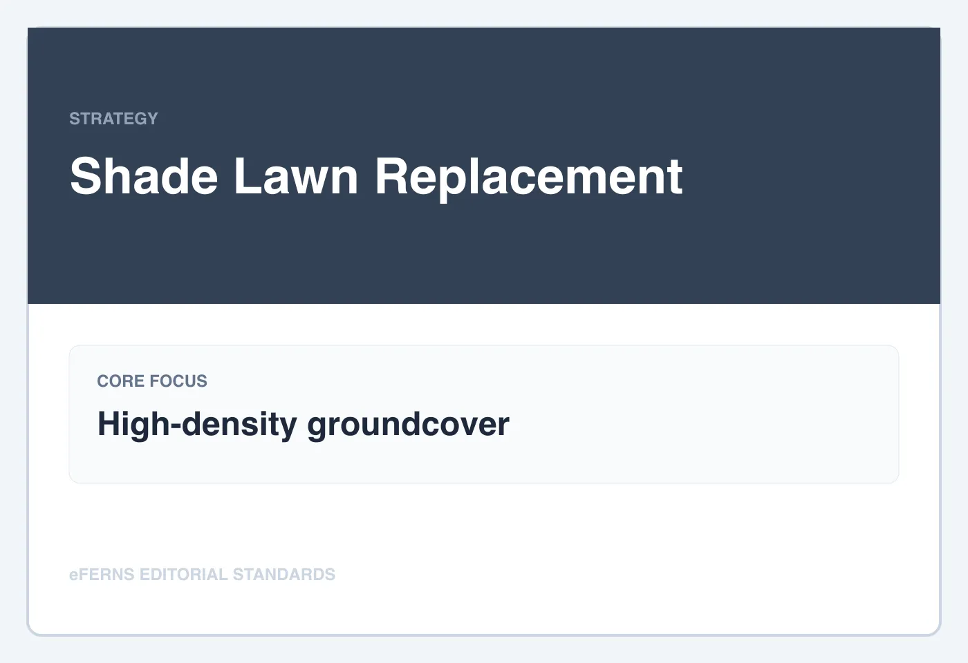 Shade lawn replacement guide illustration